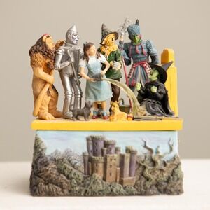 Westland Giftware Wizard of Oz Decorative Trinket Box Wicked Witch Whimsical VTG